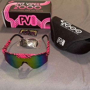 AUTHENTIC Pit Viper 2000 Hot Tropics Sunglasses